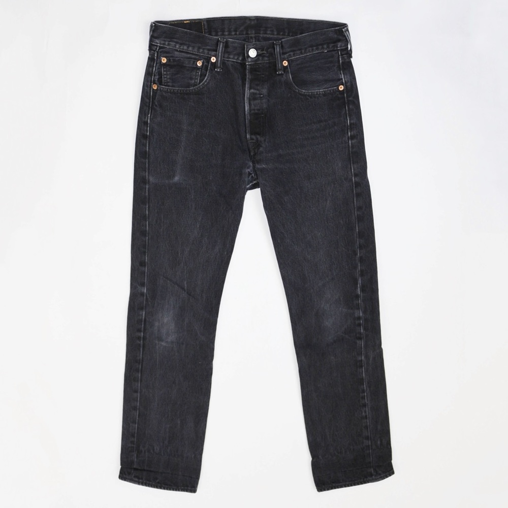 Levis 501 Jeans Black Denim. 30/30